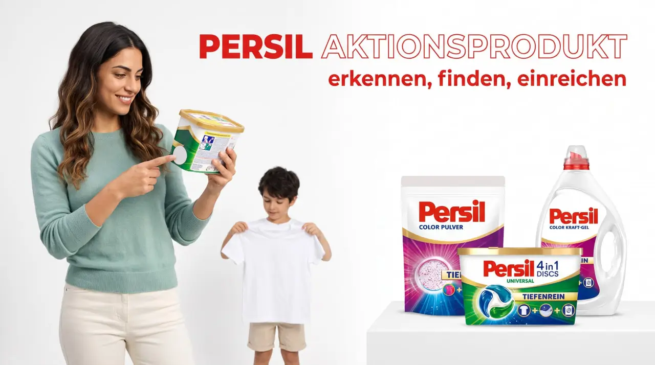 Persil Aktionsprodukt erkennen